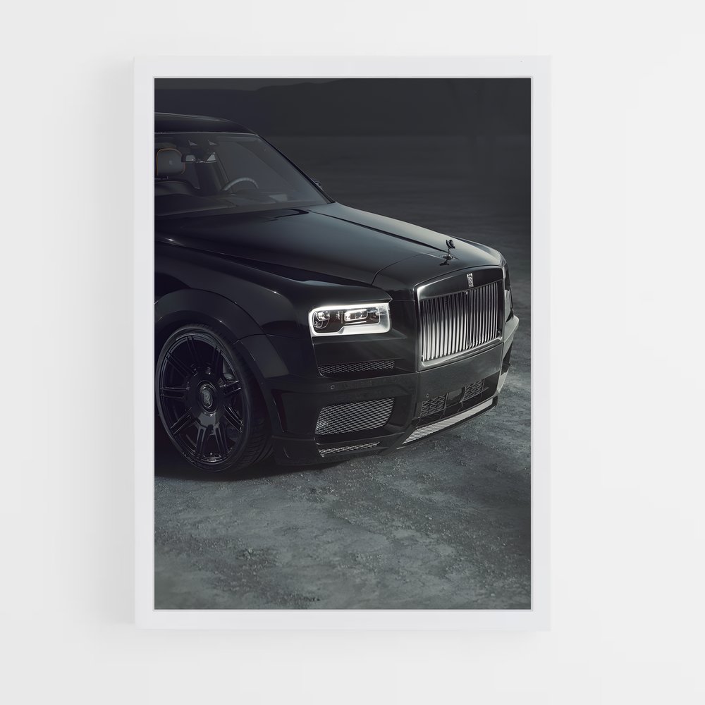 Poster Cullinan black badge élégant – affiche Rolls-Royce (vue 3)